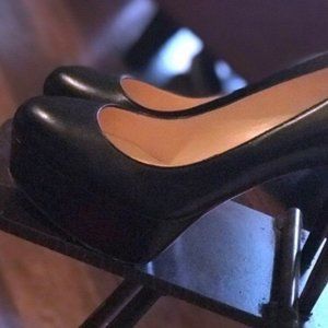Christian Louboutin Black Platfrom